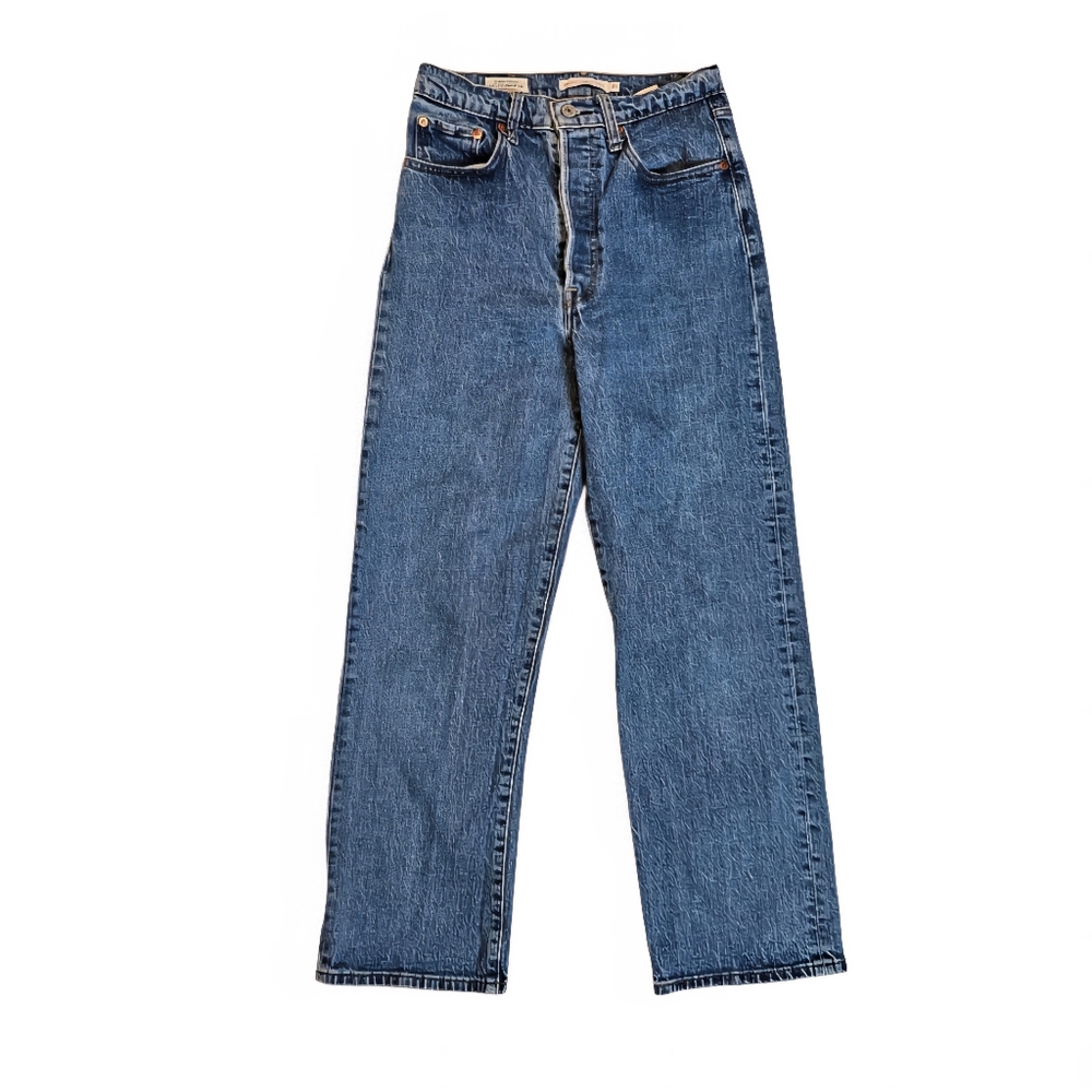 Levi's Blue Straight Leg Women's Jeans